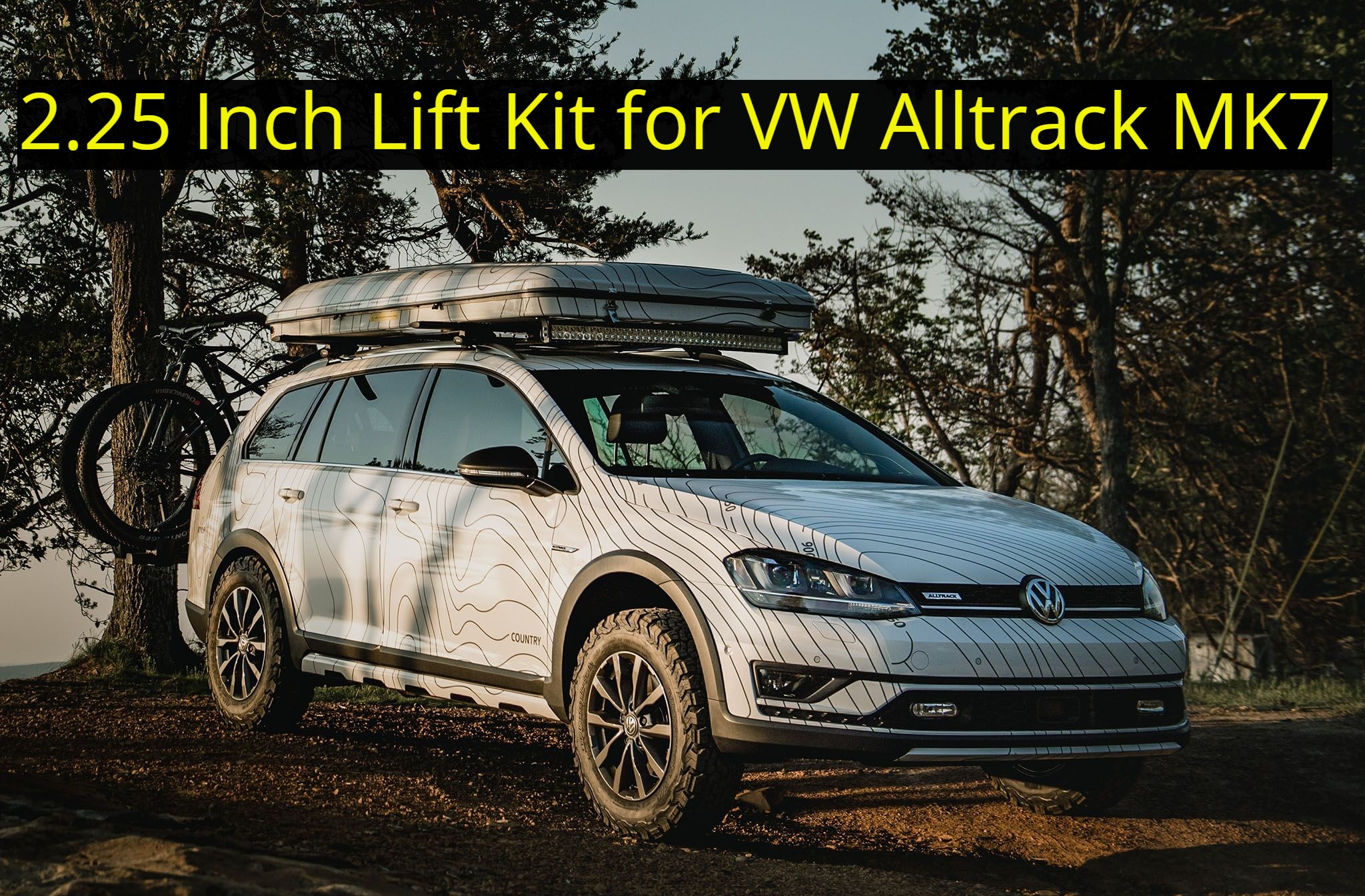 2.25 Inch Suspension Lift Kit with Spacers, Coils, and Bilsteins. Best Bolt On Lift Kit, no welding, no cutting, no drilling required.